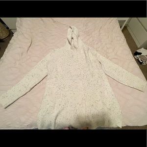 Love stitch Funfetti Hooded S/M sweater